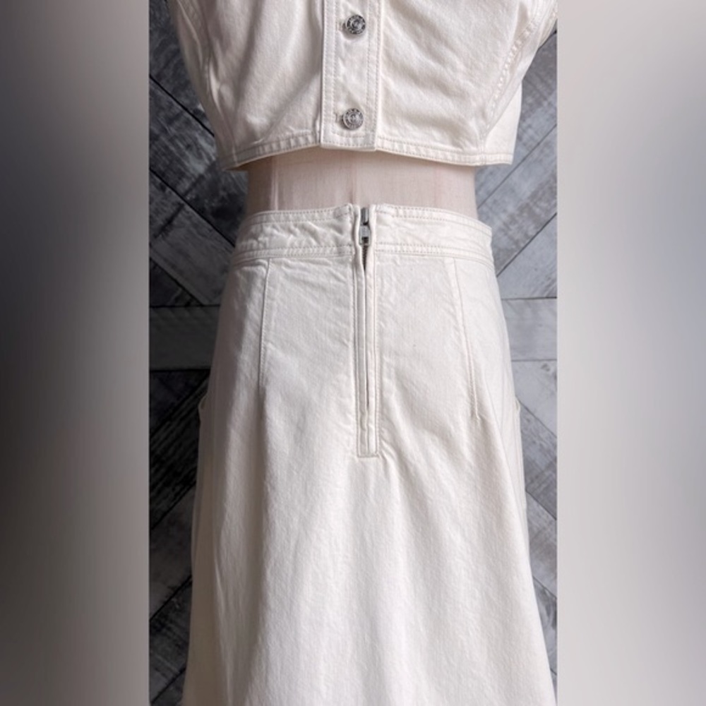 CURRENT/ELLIOTT NWT DENIM THE NIGHTFALL DRESS - - Picture 9 of 15